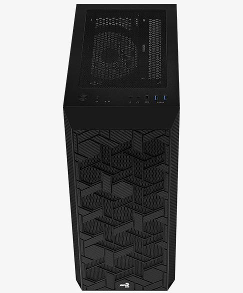 Actual product image AeroCool Hive-G-BK-v1 (Mini-ITX, ATX, Mini-ATX, Micro-ITX)