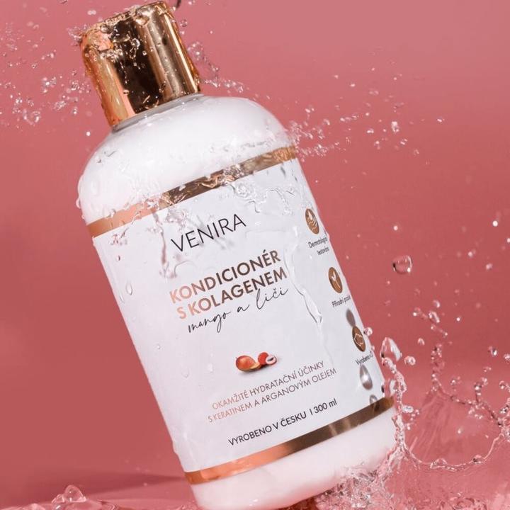 Produktbild Venira Conditioner mit Kollagen Mango-Lychee für alle Haartypen - 300 ml (300 ml)