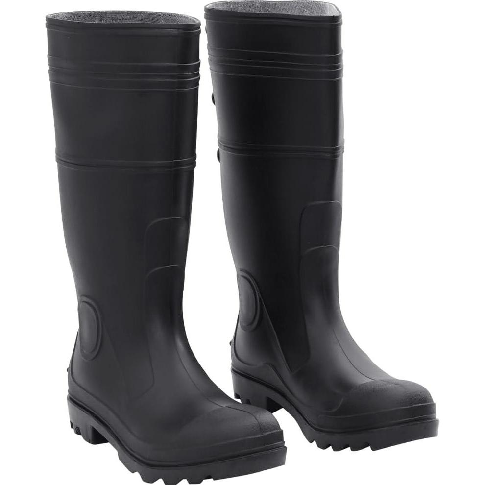 VidaXL, Herren, Gummistiefel, Gummistiefel, Schwarz, (42)