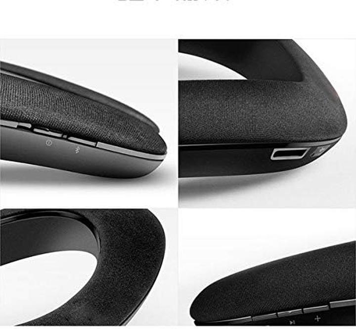 Actual product image Samsung Speaker Shoulder for Galaxy Note 10 + Smartphone Music Wireless Neck Bluetooth (Black) (8 h)