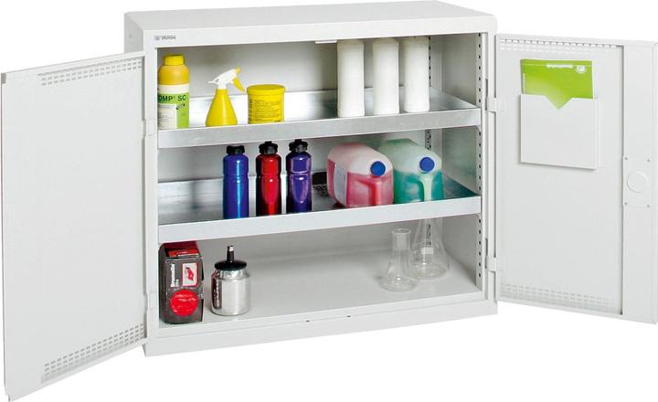 Produktbild kaiserkraft Umweltschrank, Türen gelocht (100 cm, 90 cm)
