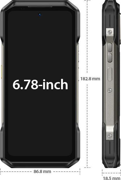 Actual product image Ulefone Armor 27 Pro (256 GB, Black, 6.78", Dual SIM, 5G)