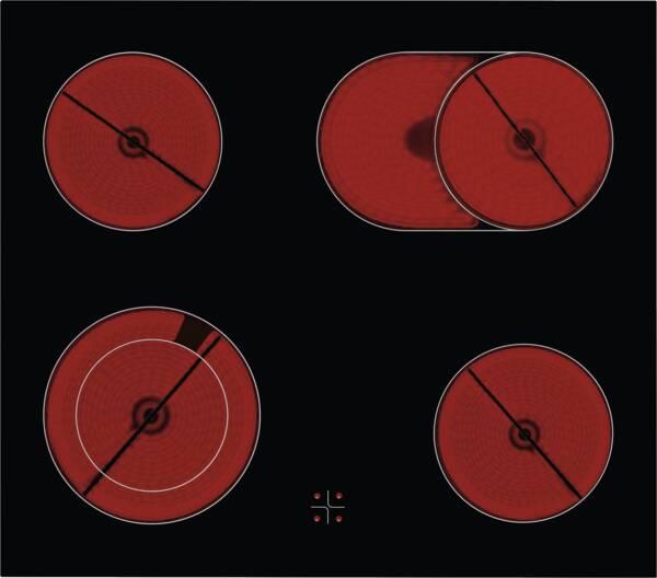 Produktbild Oranier Herdset EHS 331 sw EB-Herdset Ceran EBH380 + KFH110