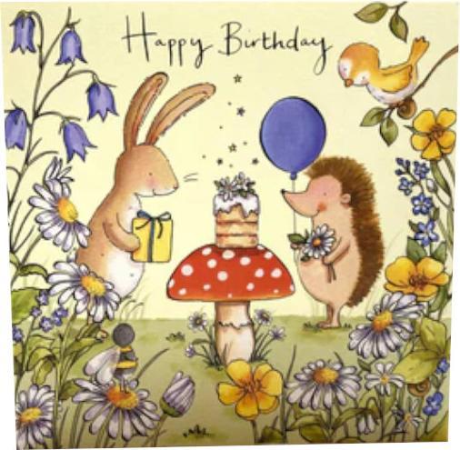 Image du produit Ink and Snail Geburtstagskarte wald party