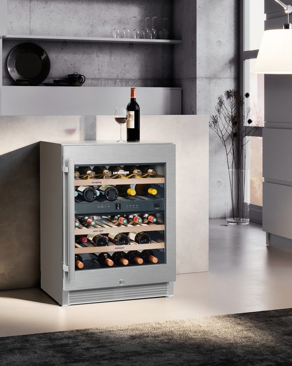 Actual product image Liebherr WTes 1672-22 Wine Cooler Freestanding 34 Bottle(s)