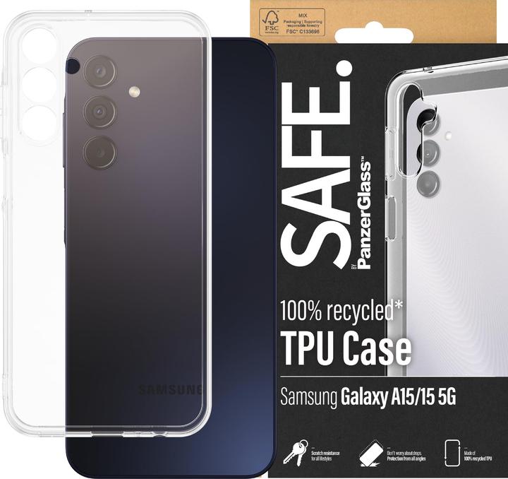 Produktbild Safe Clear TPU Case (Samsung Galaxy A15)