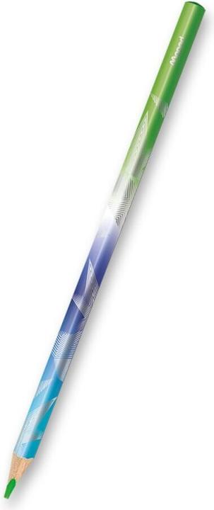 Produktbild Maped Dreikant-Buntstifte ARCTIC, 12er Kartonetui weiche, bruchfeste Mine, Schaft in Strichfarbe mit (12x)