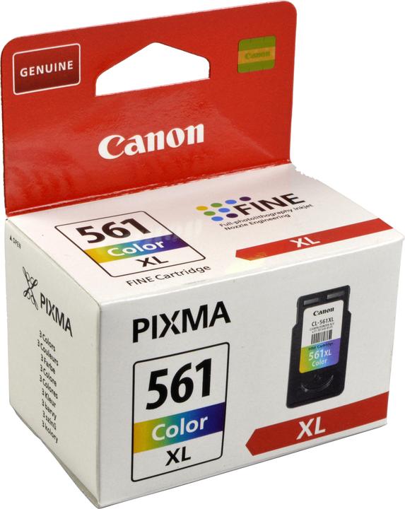 Actual product image Canon CL-561XL (M, C, Y)