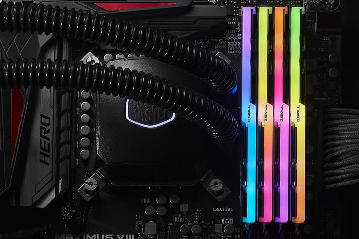 Actual product image G.Skill Trident Z RGB (4 x 8GB, 3600 MHz, DDR4-RAM, DIMM)