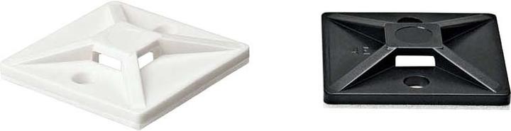 Image du produit HellermannTyton Supports pour colliers de serrage 2.4...4.1 mm naturel (Boucles de fixation, 19 mm, 100 pcs)