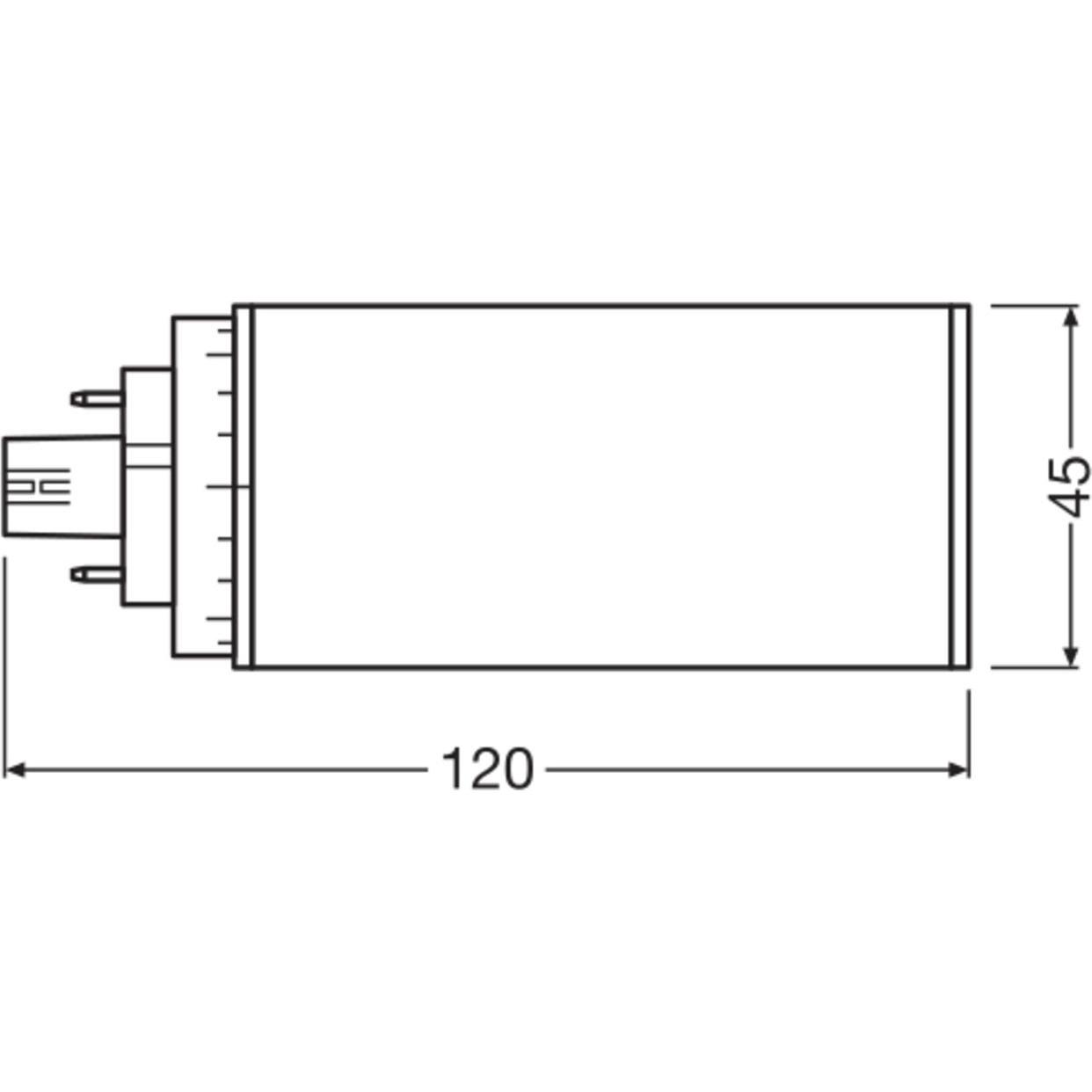 Thumbnail - Ledvance, Leuchtmittel, LED-Kompaktlampe (GX24q-2, 7 W, 800 lm, 1 x, E)