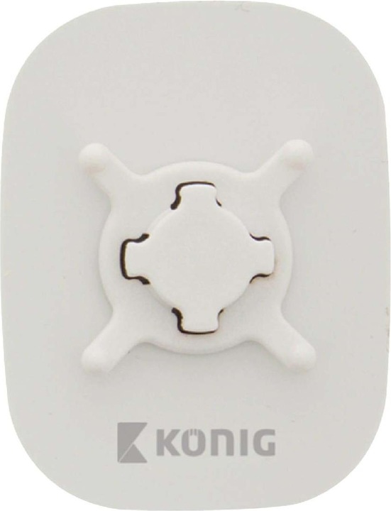 Actual product image König Konig Car Mount for Smartphone, 360 Degree Rotatable, White