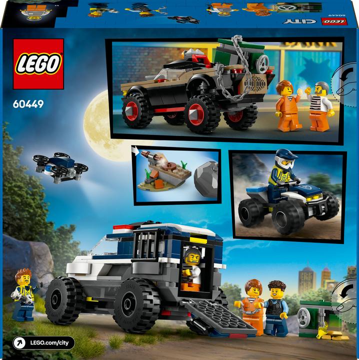 Produktbild LEGO Verfolgungsjagd im Polizeigeländewagen (60449, LEGO City)