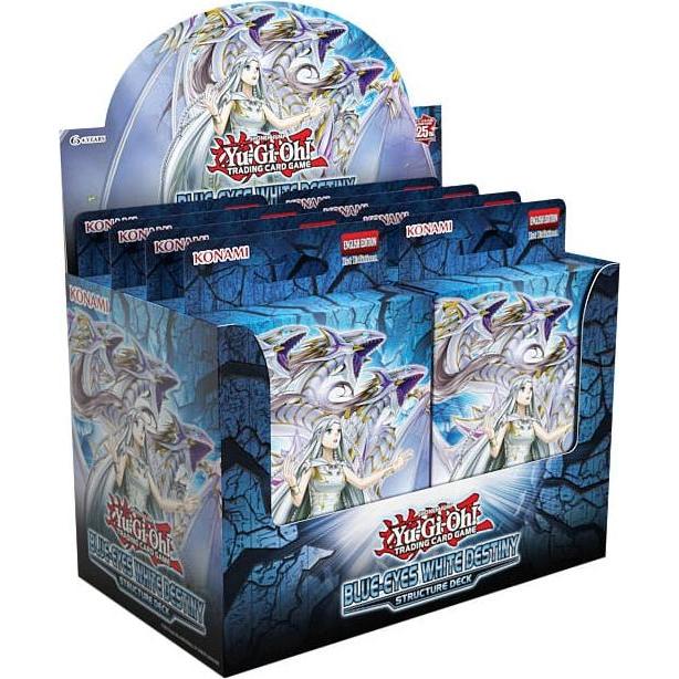 Konami Yu-Gi-Oh! TCG présentoir Structure Deck : Blue-Eyes White Destiny (8) *ANGLAIS*