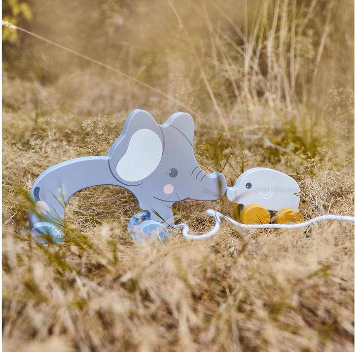 Produktbild Bieco Nachziehtier Elefant