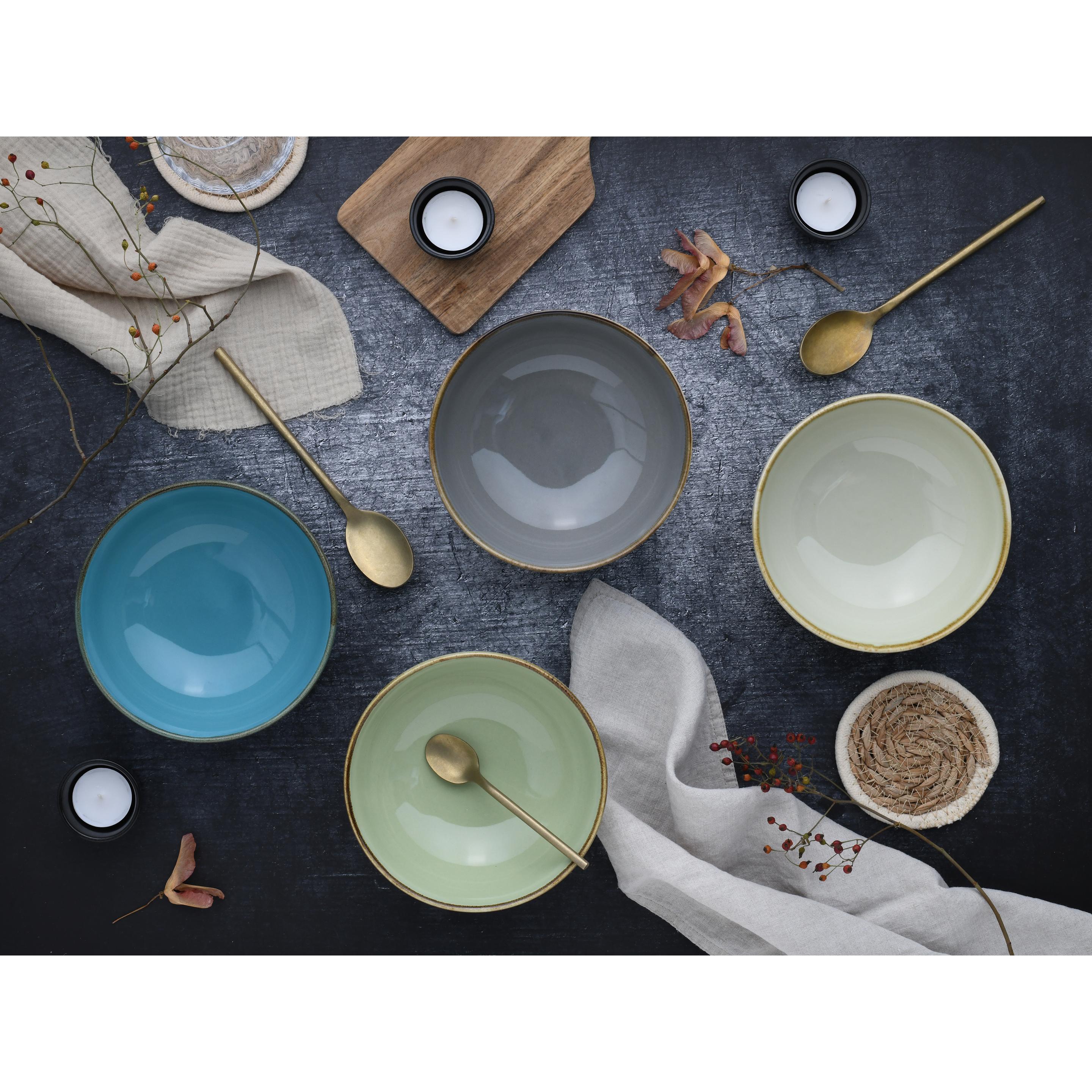 Thumbnail - CreaTable Nature Collection, Schüssel + Schale, Mehrfarbig