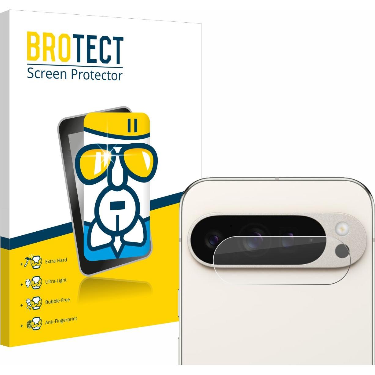 BROTECT Schutzglas Schutzfolie Glas Folie Displayschutz klar (1 Stück, Google Pixel 9 Pro XL), Smartphone Schutzfolie, T...