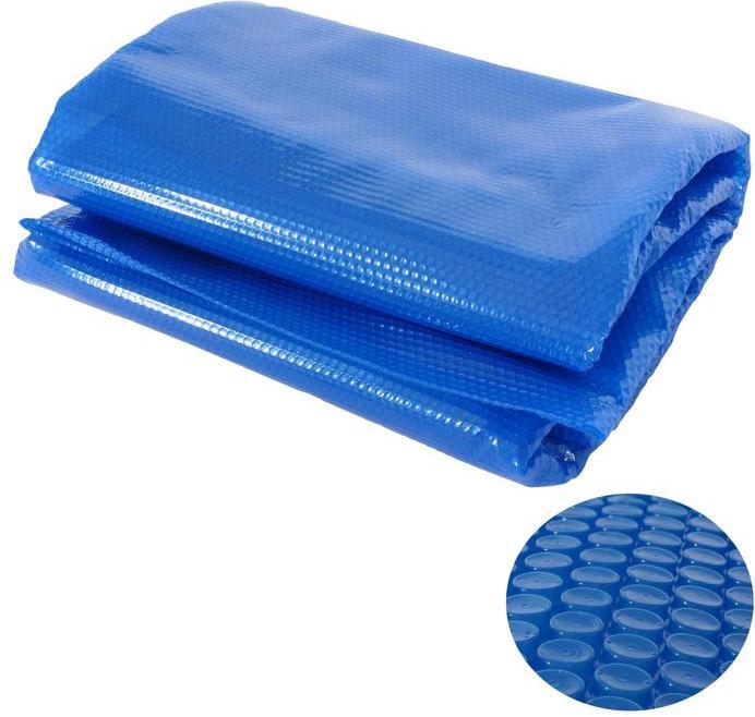 Produktbild Swisshandel24 Pool-Abdeckung Wärmeplane Abdeckplane Solarplane Solarabdeckung, Stärke: 400 µm - rund 3,66m blau