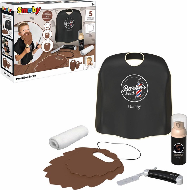 Actual product image Smoby Barber & Cut - First Beard