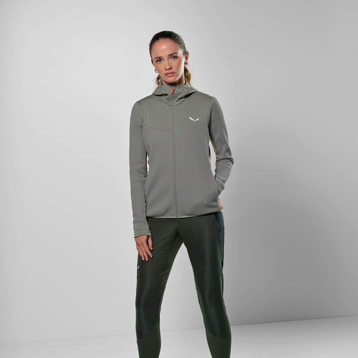 Immagine prodotto Salewa Puez Waffle Hybrid Polarlite Giacca con cappuccio Da (42, XL)