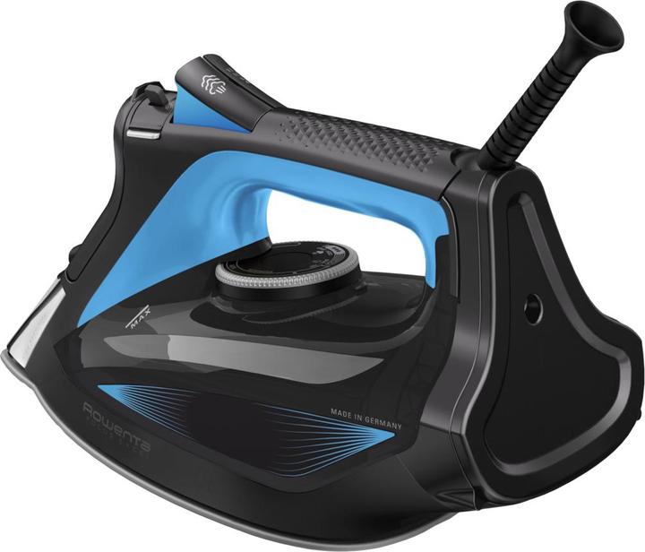 Actual product image Rowenta DW5310 Steam iron Microsteam 400 HD Laser 2700 W Black, Blue (2700 W, 180 g/min)