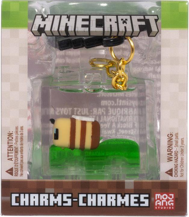 Actual product image Just Toys Minecraft Charms Keychain