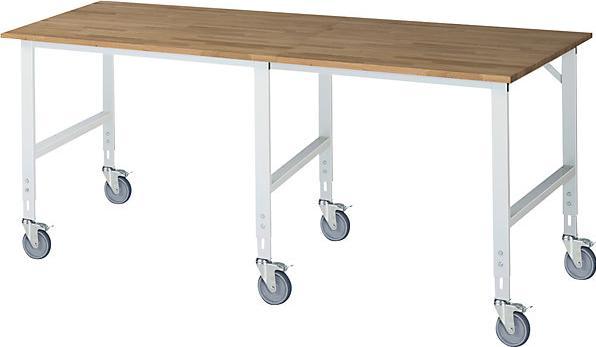 Image du produit kaiserkraft Poste de travail mobile (250 cm, 100 cm)