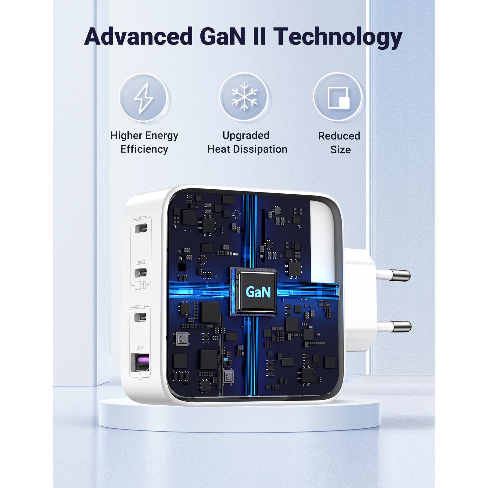 Thumbnail - Ugreen Nexode (100 W), USB Ladegerät, Weiss