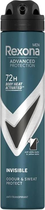 Actual product image Rexona Advance 200 Men Invisible Deodorant (Spray, 200 ml)