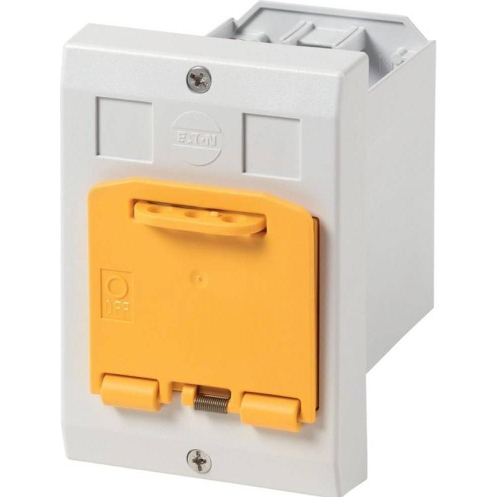 Eaton Gehäuse für Motorschutzschalter, Einbau, Taster + Schalter, Gelb, Grau
