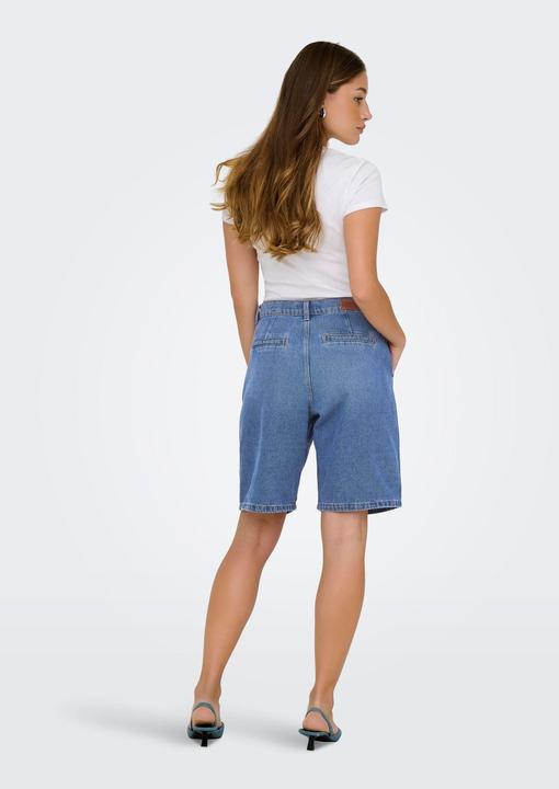 Produktbild Only ONLIVY Weiter Beinschnitt Jeans-Shorts Jeans-Shorts (L)