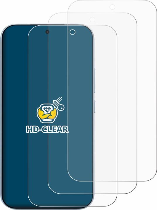 Produktbild BROTECT Schutzfolie für Xiaomi 17T Displayschutz Displayschutzfolie Folie Klar Transparent (6 Stk., Xiaomi 17)