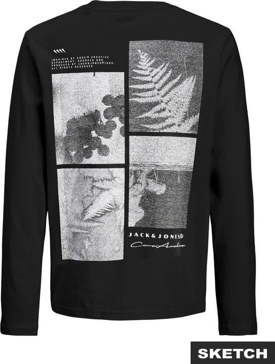 Produktbild Jack & Jones Junior Longsleeve POINT BACK IMAGERY Langarmshirt (152)