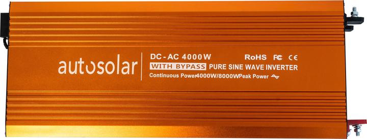 Produktbild Autosolar 4000 Watt 24V mit Bypass Wechselrichter