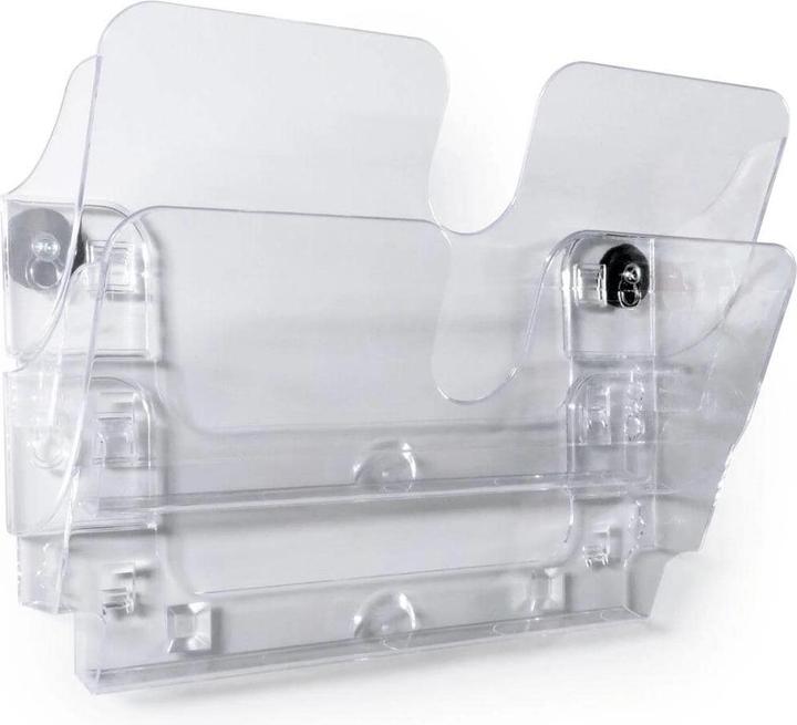 Produktbild Durable Flexiplus 1709022400 Wand-Prospekthalter Durchsichtig Anzahl der Fächer (210 x 297 mm)
