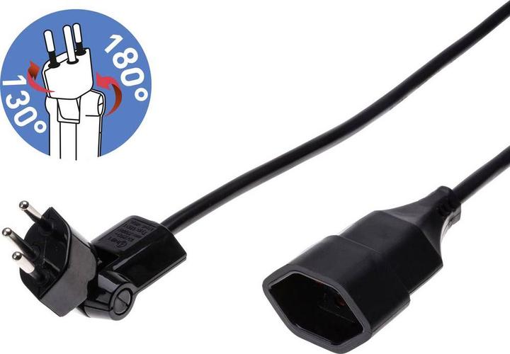 Actual product image Max Hauri clip-clap TD extension H05VV-F3G1.0 (3 m, Type 13)