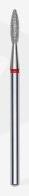 Image du produit PRO STALEKS Diamond Bit Flame Red Ring Attachment for Nail Cutters Bits for Apparative Manicures and