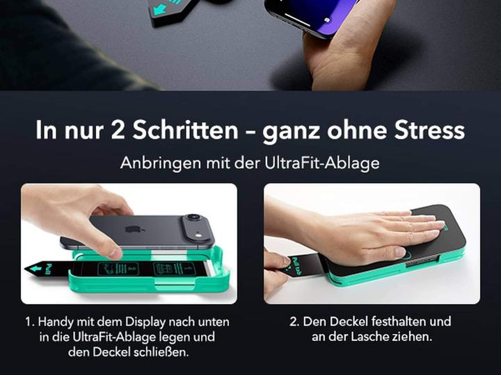 Image du produit ESR UltraFit Armorite (2 pcs, Apple iPhone 16 Pro, Apple iPhone 17)