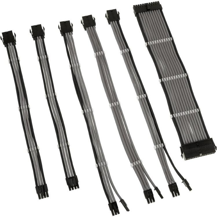 Kolink Core Adept Braided Cable Extension Kit - Grey, Interne Kabel (PC)
