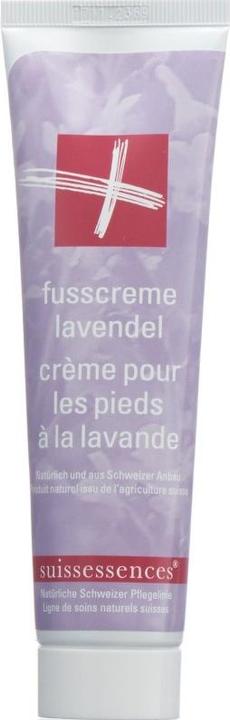 Produktbild Suissessences Fusscreme Lavendel Creme (Fusscrème & Fussgel, 75 ml)