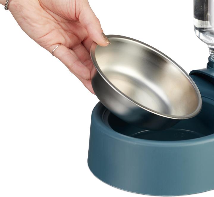 Immagine prodotto Relaxdays Ciotola di alimentazione Distributore d'acqua (0.40 l)