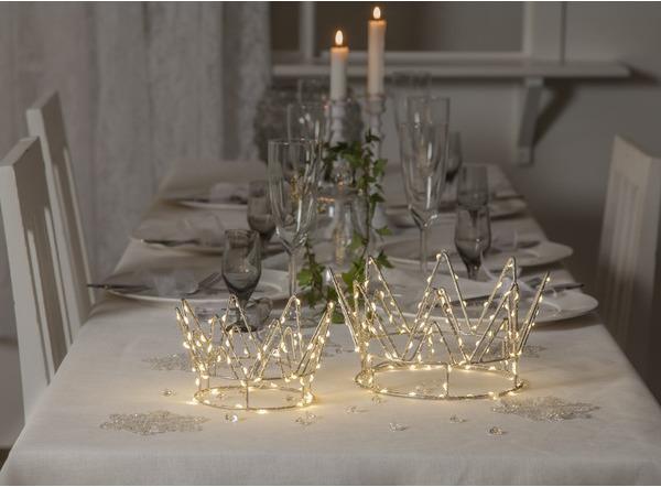 Image du produit Star Trading Décoration de table en forme de couronne