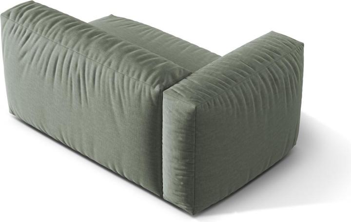 Image du produit Micadoni Chauffeuse Gauche, "Martina", 1 Place, 160x106x75 Fabriqué en Europe (Canapé modulaire, 1 place)