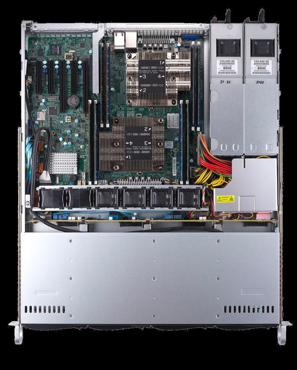 Produktbild Supermicro SC813M F2TQC-R608CB - Rack-Montage