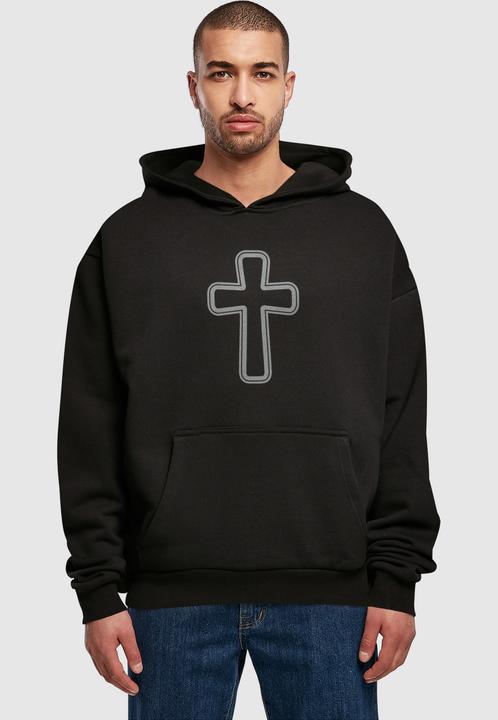 Produktbild Merchcode Ozzy Osbourne - Birmingham Cross Ultra Heavy Hoody - 170973 (M)