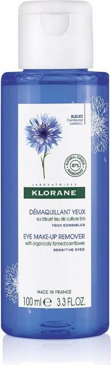 Actual product image Klorane Cornflower (Facial cleansing wipes, 100 ml)