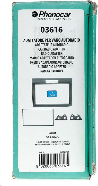 Produktbild Phonocar Kit Radioblende grau Honda