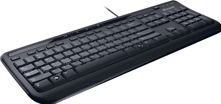 Actual product image Microsoft Wired Keyboard 600 (CH, Cable)