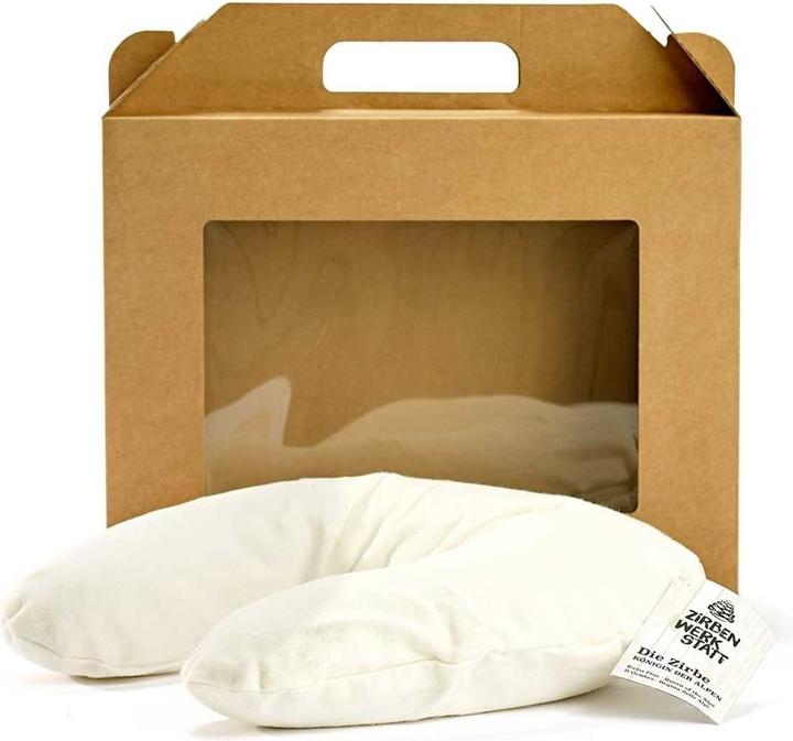 Immagine prodotto Zirben Werkstatt Nackenhörnchen Zirbe (Cuscino per testa e collo)