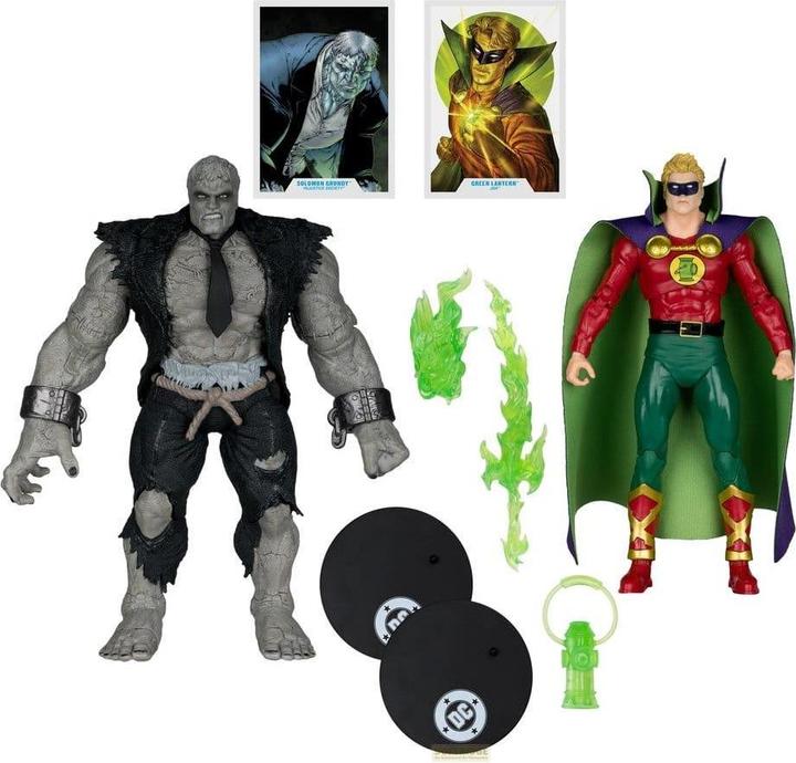 Produktbild McFarlane DC Multiverse pack de 2 figurines Solomon Grundy vs Green Lantern 18 cm